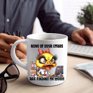 Unglaublich witzig Geschenk für Kaffeeliebhaber, F Kaffeetasse
