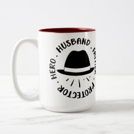 Unglaublich witzig Geschenk für Väter Zweifarbige Tasse