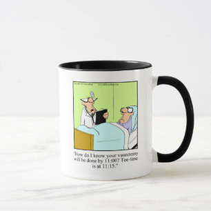 Unglaublich witzig Golf Cartoon Ringer Tasse