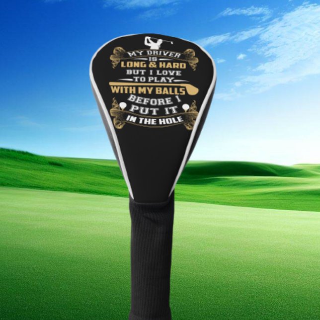 Unglaublich witzig Golf Driver-Sprichwort Headcover (Von Creator hochgeladen)