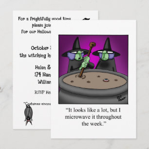 Unglaublich witzig Halloween-Party Einladungen