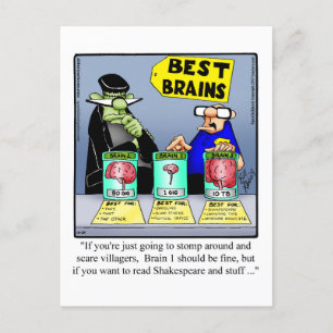 Unglaublich witzig Halloween Spaß Postkarte