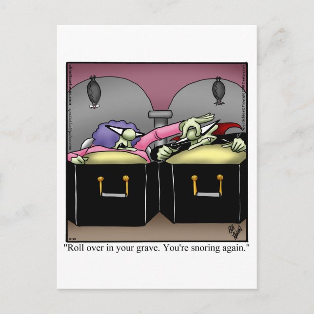 Unglaublich witzig Halloween Spaß Postkarte (Vorderseite)