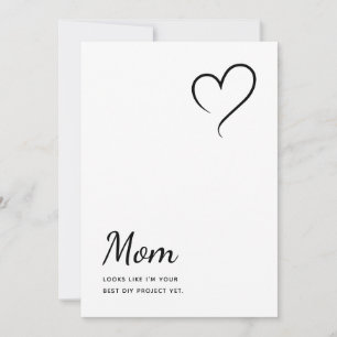 Unglaublich witzig Humorose Jokes Funny Mother Day Einladung