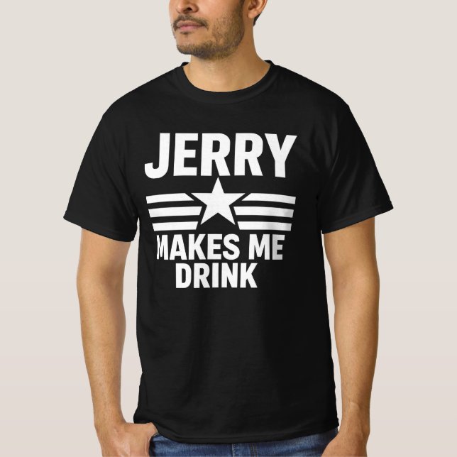 Unglaublich witzig Jerry macht mich, ich Liebe Dal T-Shirt (Vorderseite)