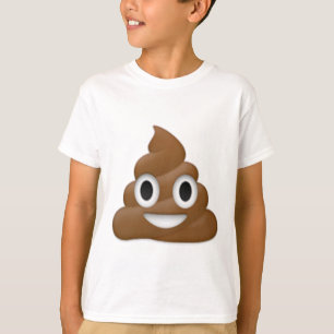 Unglaublich witzig kackenSie - Poo Cartoonentwurf T-Shirt