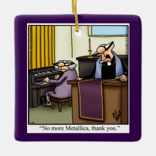 Unglaublich witzig kirchlicher Spaß Weihnachten Keramikornament