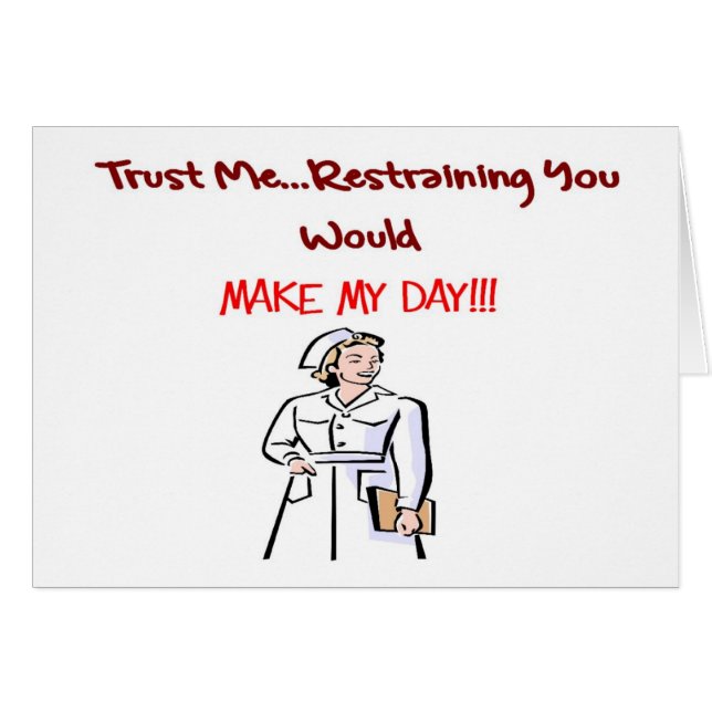 Unglaublich witzig Krankenschwester-Geschenke (Vorderseite (Horizontal))