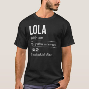 Unglaublich witzig Lola's Großmutter Nan Nanny Fil T-Shirt
