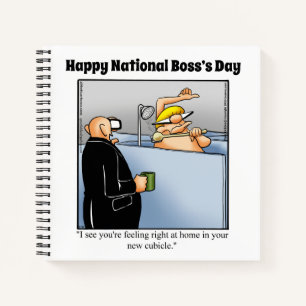 Unglaublich witzig National Boss's Day Spiral Note Notizbuch