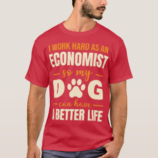 Unglaublich witzig Ökonom-Dog T-Shirt