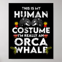 Unglaublich witzig-Orca-Halloween-Kostüm