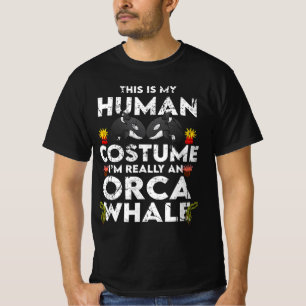 Unglaublich witzig-Orca-Halloween-Kostüm T-Shirt