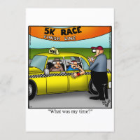 Unglaublich witzig Post Race-Party Einladungen