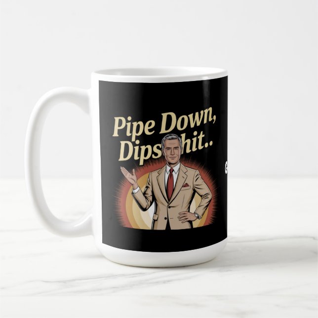 Unglaublich witzig sarkastisches Zitat aus der Son Kaffeetasse (Links)