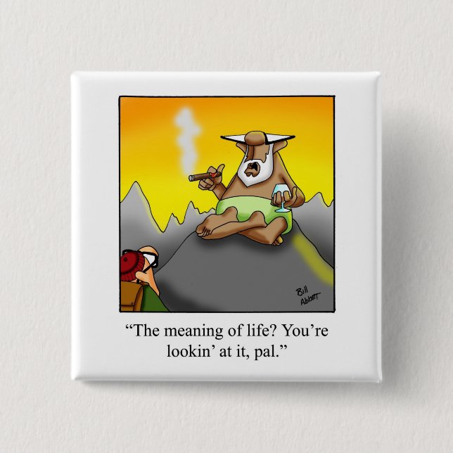 Unglaublich witzig Spaß-Button Button (Vorderseite)