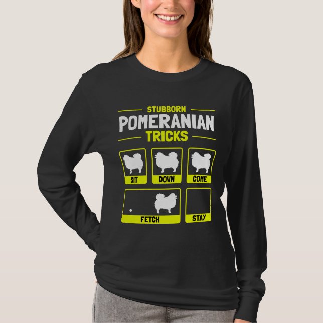 Unglaublich witzig Spitz Hundebesitzer T-Shirt (Vorderseite)