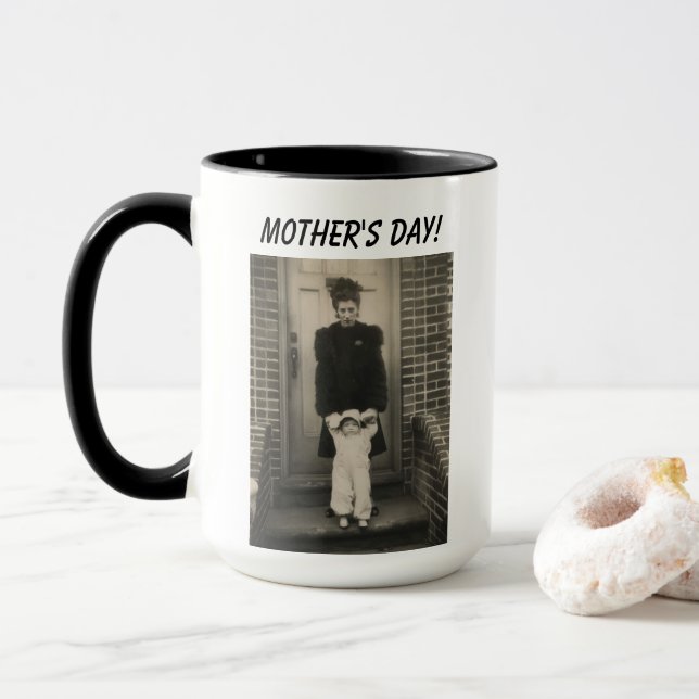 Unglaublich witzig und herzerwärmender Muttertag Tasse (Mit Donut)