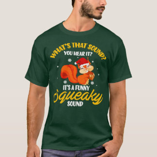 Unglaublich witzig Weihnachtsfeiertag Eichhörnchen T-Shirt