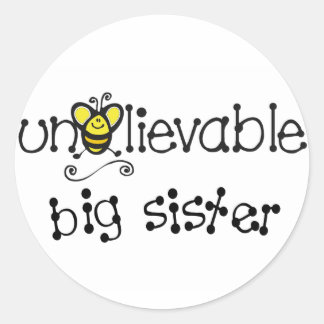 Unglaubliche Big Sister Aufkleber