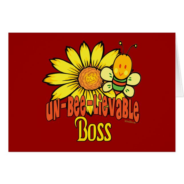 Unglaubliche Boss Sonnenblumen und Bienen (Vorderseite (Horizontal))