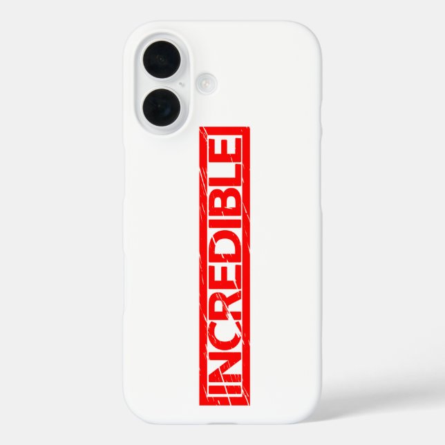 Unglaubliche Briefmarke Case-Mate iPhone Hülle (Rückseite)