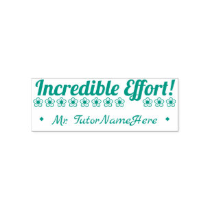 "Unglaubliche Leistung!" Feedback-Stempel Permastempel