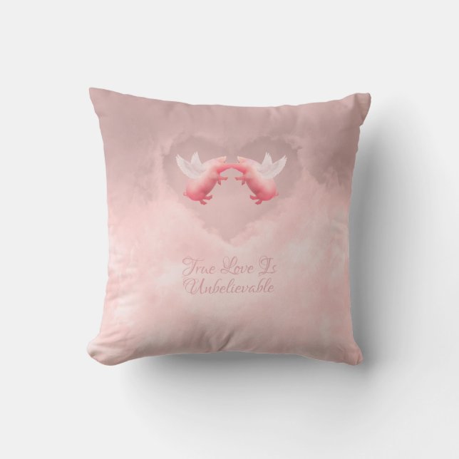 Unglaubliche Liebe Kissen (Vorderseite)