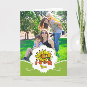 Unglaubliche Mama Sonnenblumen Karte