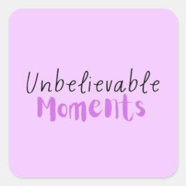 Unglaubliche Momente Sticker