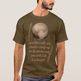 Unglaubliche Pluto-Tatsachen T-Shirt