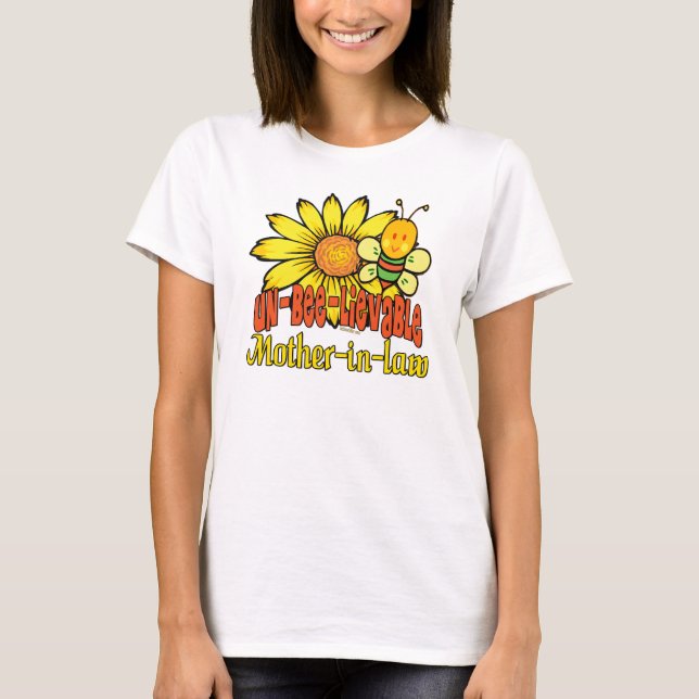 Unglaubliche Schwiegerblumen T-Shirt (Vorderseite)
