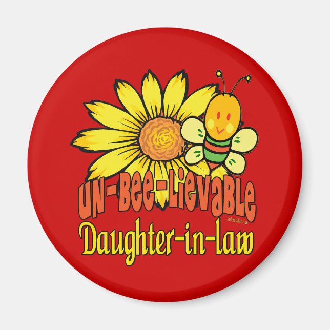 Unglaubliche Tochter im Gesetz Sonnenblumen und Bi Magnet (Vorne)