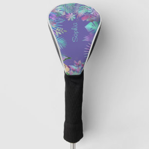 Unglaubliche tropische Blätter, Heimwerkername, Pe Golf Headcover