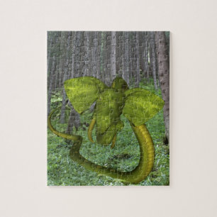 Unglaublicher Elephant Python Puzzle