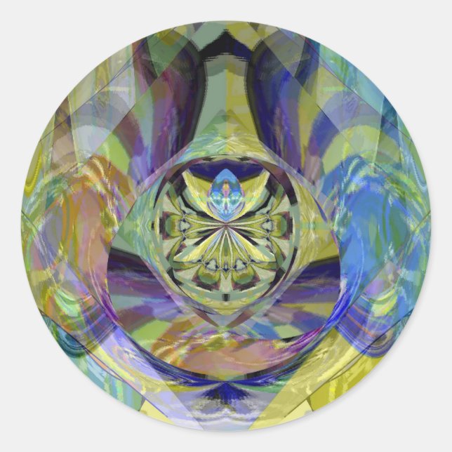 Unglaublicher Herr Limpet Runder Aufkleber (Vorderseite)