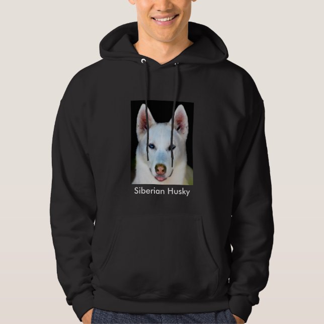 Unglaublicher sibirischer Husky Hoodie (Vorderseite)
