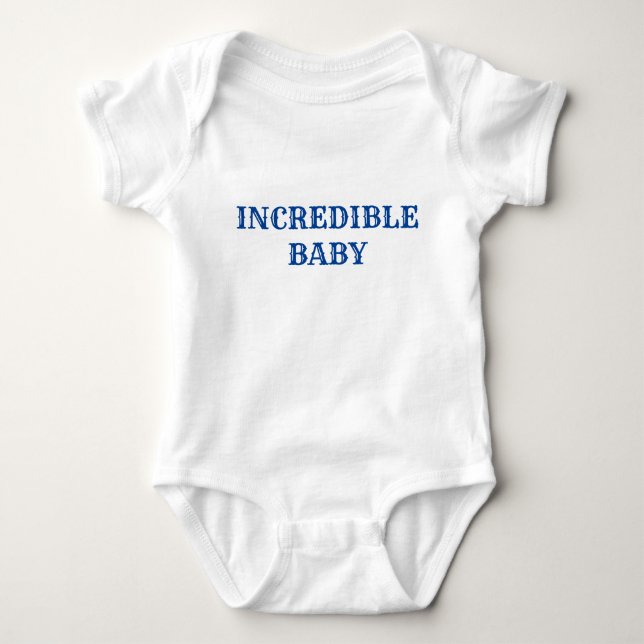 Unglaubliches Baby Strampler (Vorderseite)