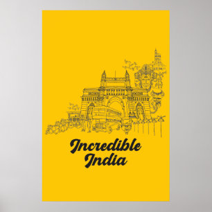 Unglaubliches Indien Poster