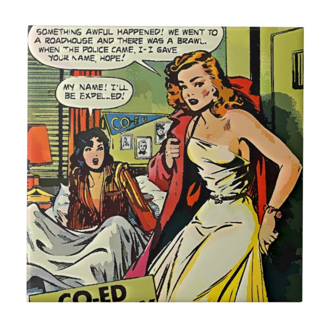 Unglück Co Ed Fliese (Vorderseite)