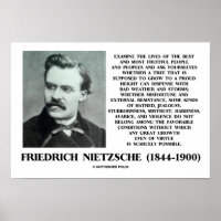 Unglückliche günstige Bedingungen Wachstum Nietzsc