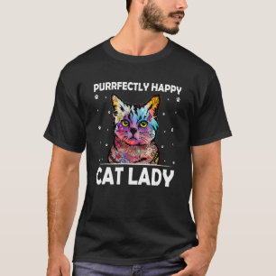 Unglückliche Umstände Katze Sprüche Kätzchen Zitat T-Shirt