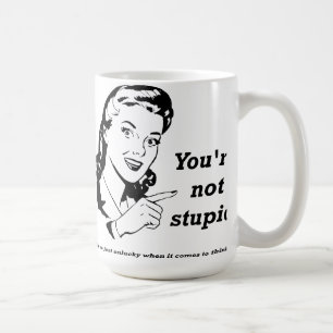 Unglücklicher Denker Lustiger Becher Tasse