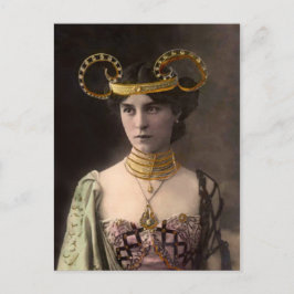 Unglücklicher Hut Postkarte