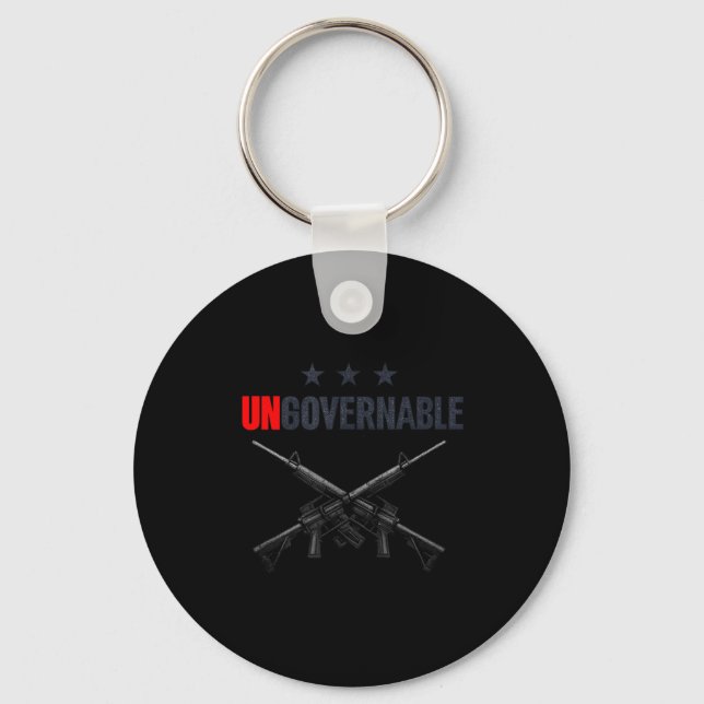Ungovernable Shirts  Schlüsselanhänger (Vorderseite)