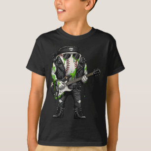 Ungovernment Agencyd Rocker Baseball Es Horror T-Shirt