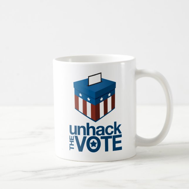 Unhack die Abstimmungs-Tasse Tasse (Rechts)