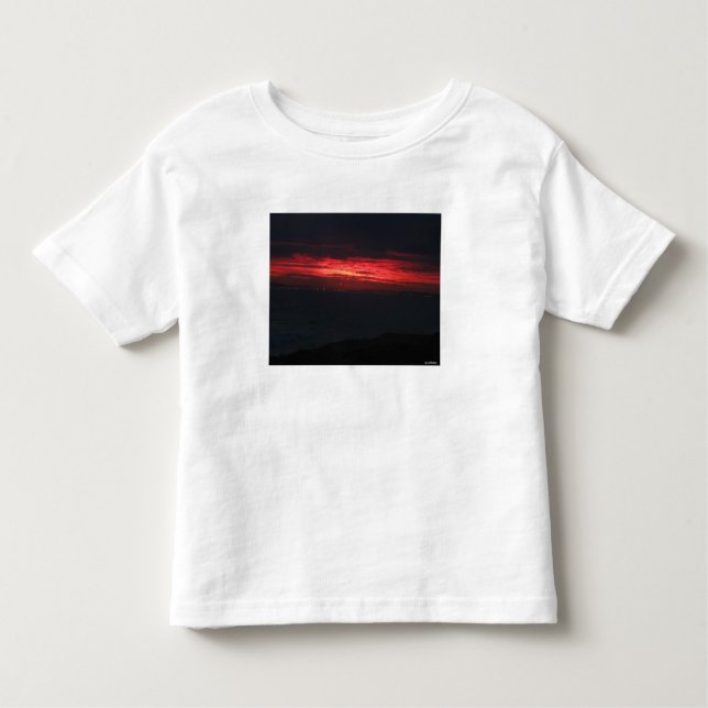 Unheimliche aber schöne Sonnenuntergänge Kleinkind T-shirt (Vorderseite)