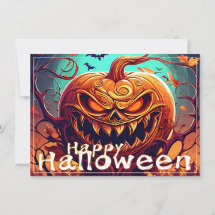 Unheimliche Jack-o-Lantern-Fledermäuse Halloween-K