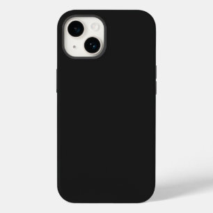 Unheimliche schwarze Einzelfarbe Case-Mate iPhone 14 Hülle